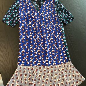 Stella McCartney Silk V-Neck Dress